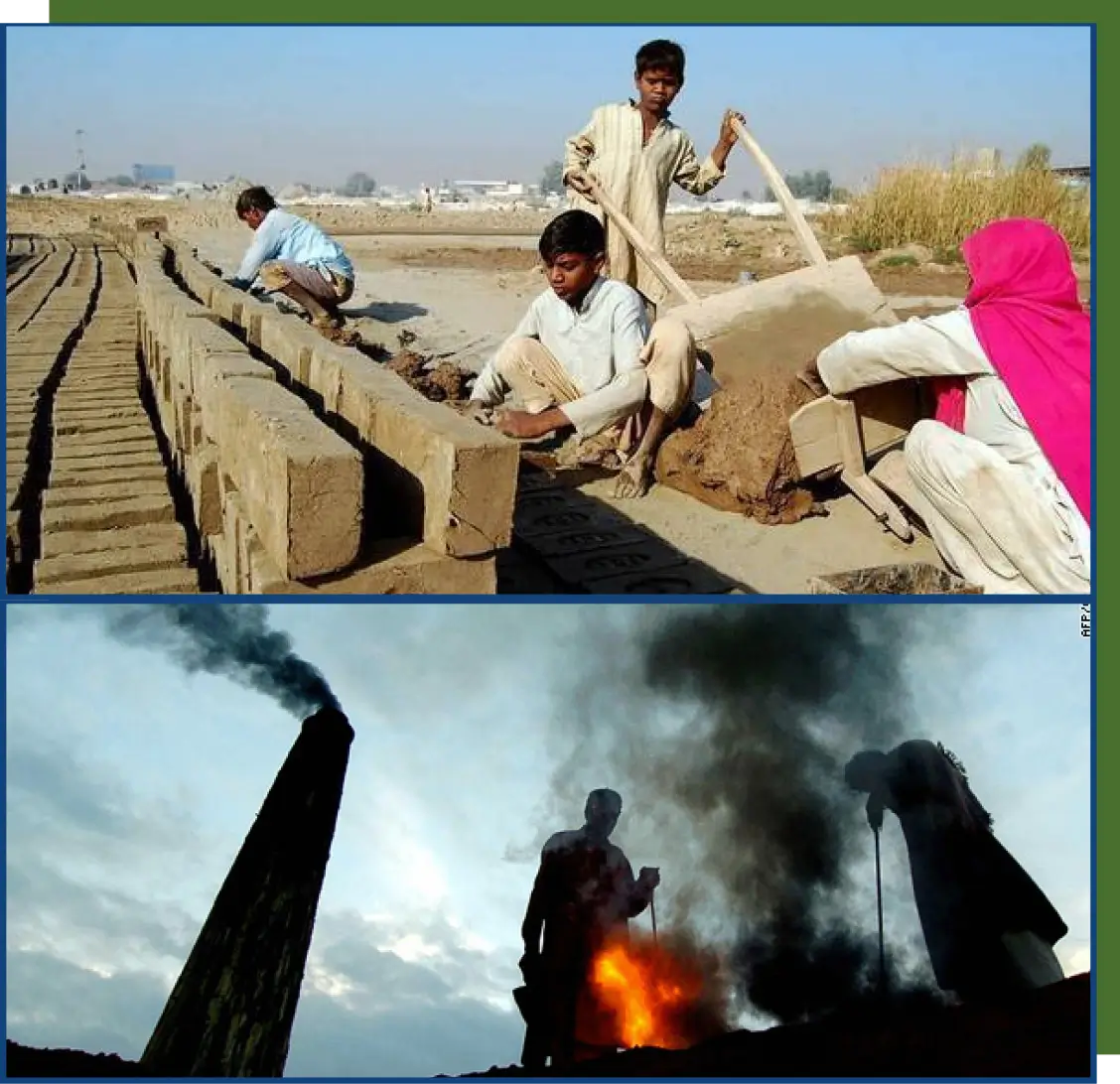 pakistan kids bonded kiln workers